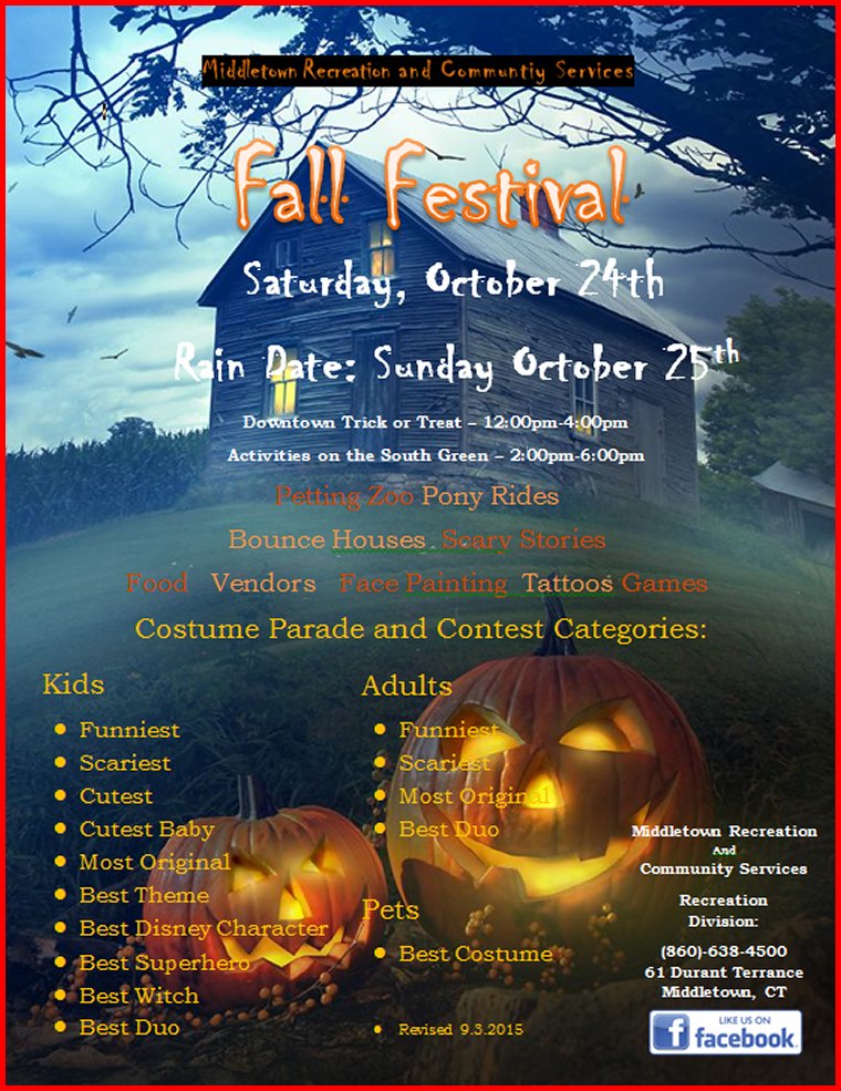 Middletown Fall Festival And Trick Or Treat! Middletown, CT Patch